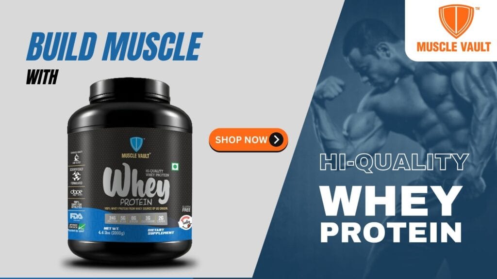 Muscle Vault high quality Whey Proein