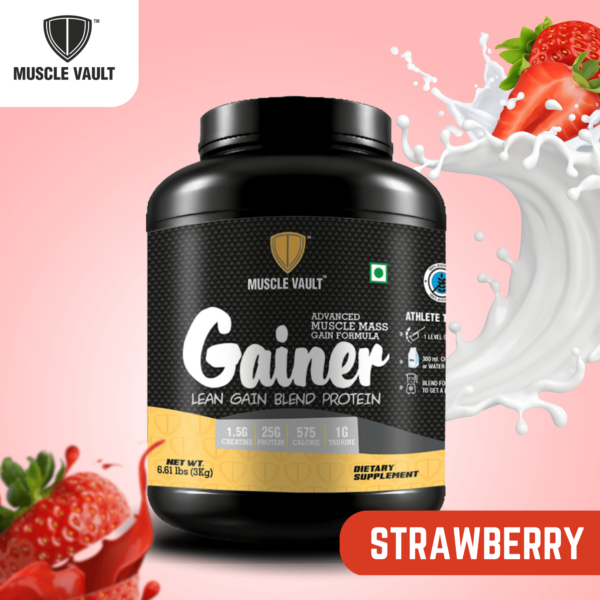 MV Gainer Strawberry Flavor