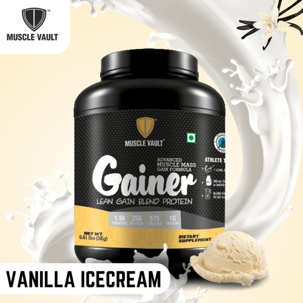 MV Gainer vanilla Flavor